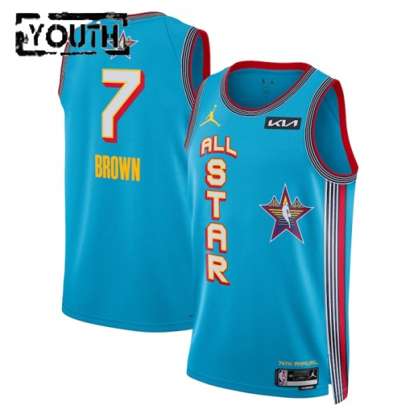 All-Star 2025 Trikot Jaylen Brown Jordan Blau Swingman - Kinder All-Star 2025 Trikot Jaylen Brown Jordan Blau Swingman - Kinder